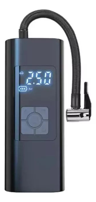 Compresor de Aire Portátil Inalámbrico 150 PSI | Inflado Automático con Pantalla Digital