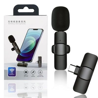 Micrófono inalámbrico de solapa USB-C