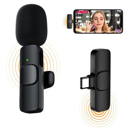 Micrófono Inalámbrico de Solapa USB-C | Audio Profesional para Android