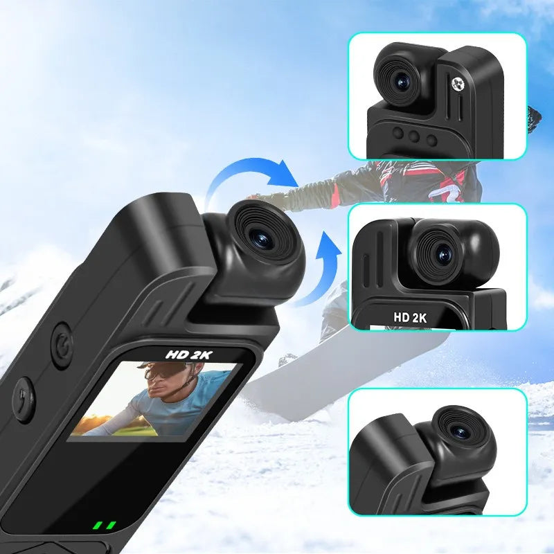 Mini Cámara Corporal HD con Clip | Video, Audio y Detección de Movimiento