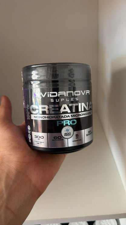 Creatina Monohidratada Micronizada 300g | 200 Mesh