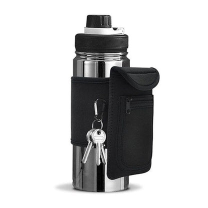 Bolsillo Magnético para Gym | Organizador para Botella, Celular y Accesorios