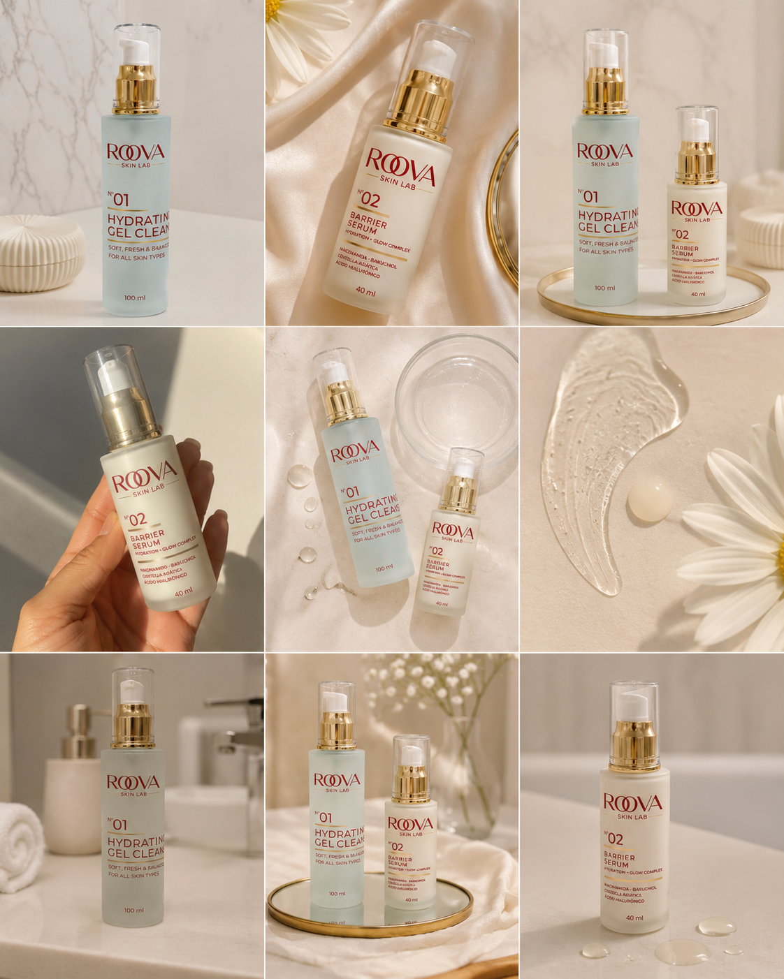 Beauty Renewal Duo™ | Kit Facial Reparador de 2 Pasos con Niacinamida y Centella Asiática