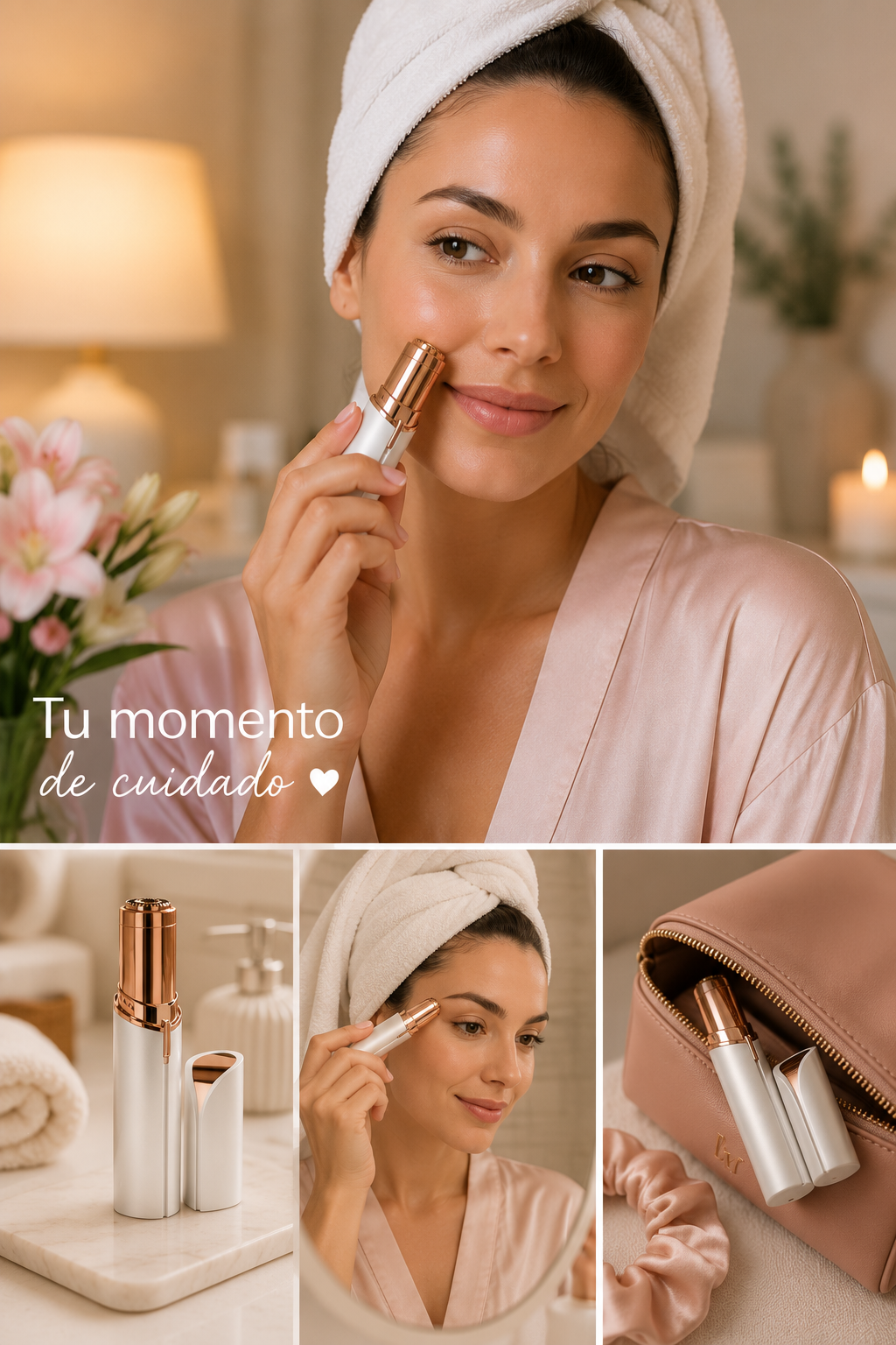 BeautyTrim Pro™ | Depiladora Facial y de Cejas 2 en 1
