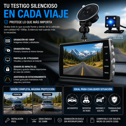 Cámara de Tablero HD 1080p