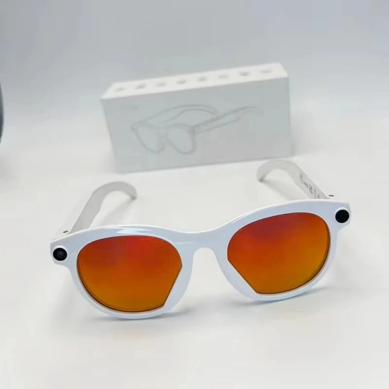 VisionAI Smart Glasses™ | Gafas Inteligentes con Cámara, Traducción IA y Bluetooth